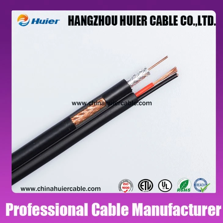 RG59 Siamese Cable RG59 +2DC RG59 Power Cable